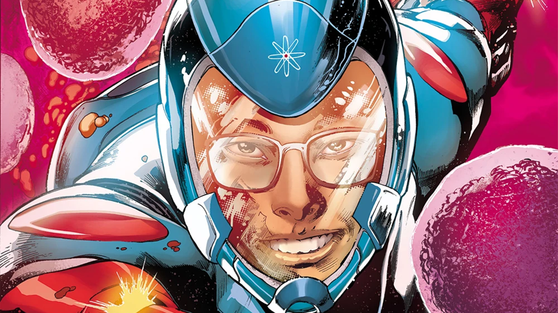 His Rebirth suit even looked a little inspired by the CW Atom design.